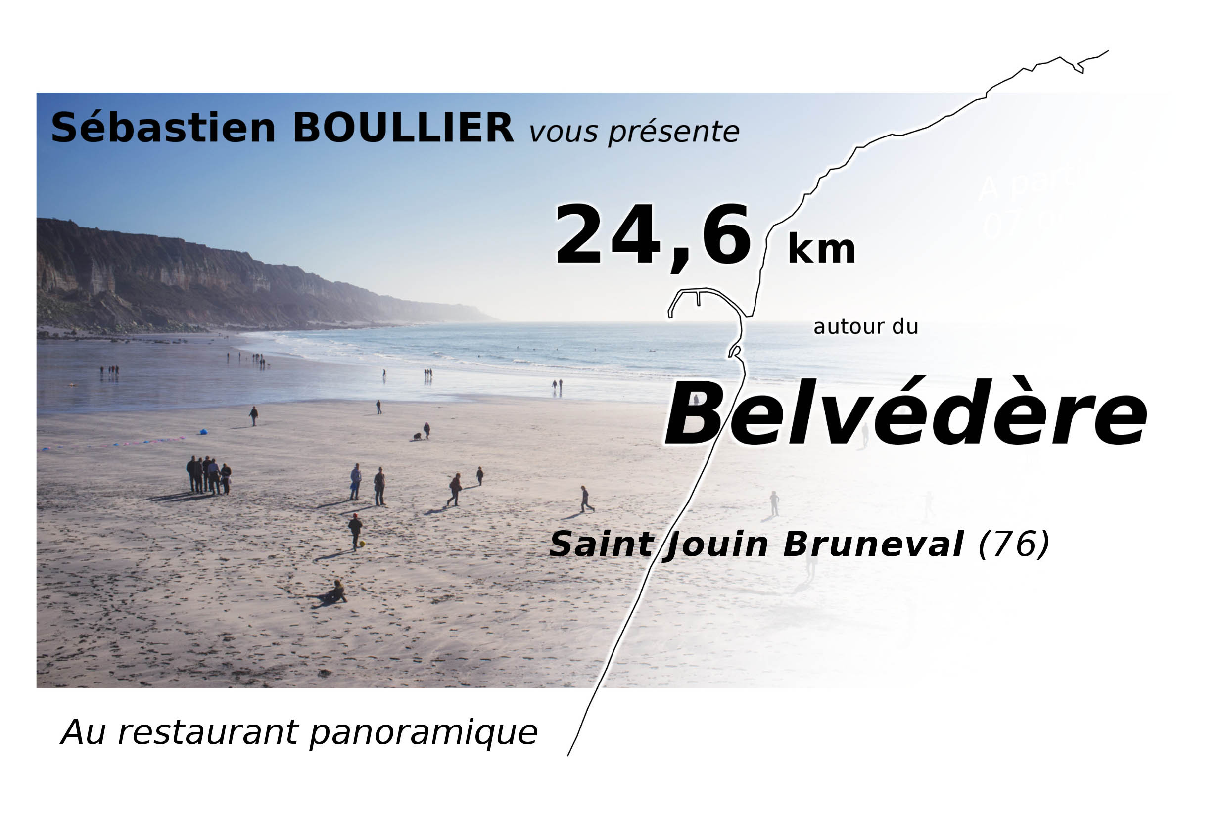 24,6 km autour du Belvédère