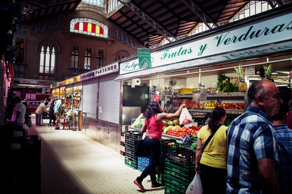 Le marché de Valence